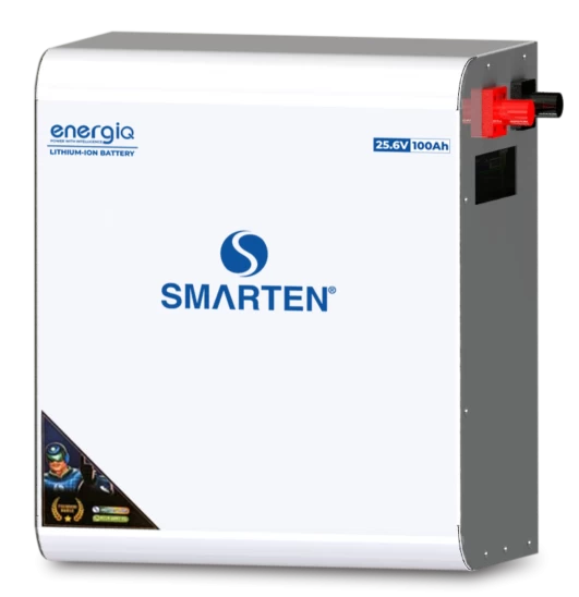 25.6V/100Ah LI-ION BATTERY LED