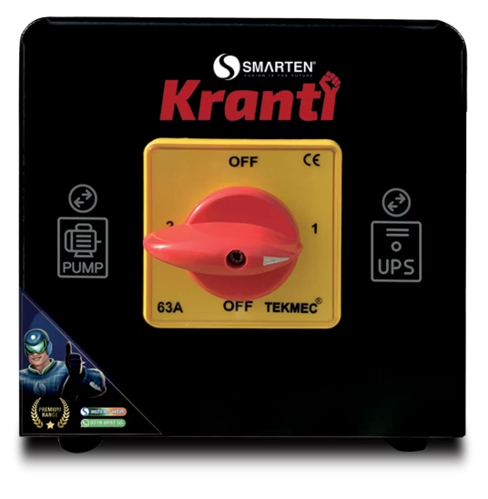 Solar Pump Kit Retrofit PV 6 Way Kranti 24V-120V