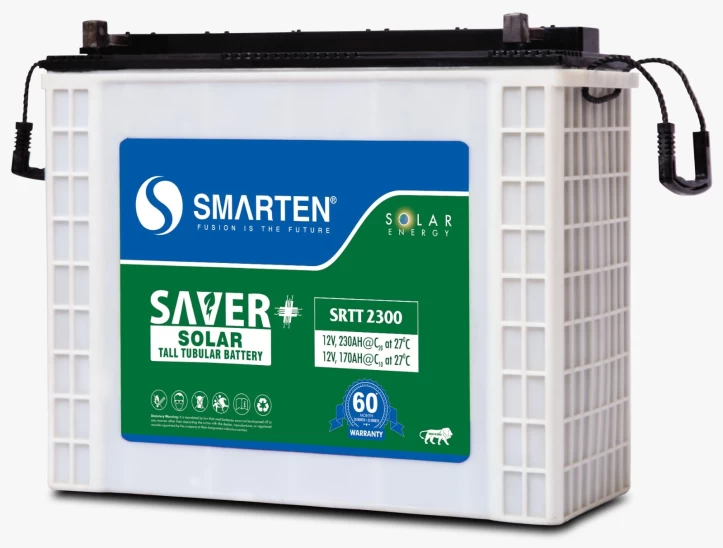 Saver 230Ah Tall Tubular Battery12VDC (LEAD ACID)